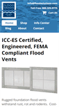 Mobile Screenshot of floodsolutions.com